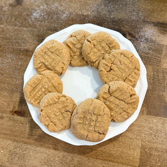 Sky's Peanut Butter Sourdough Cookies